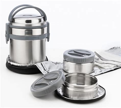 signoraware steel lunch box online|vaccum insulated lunch box.